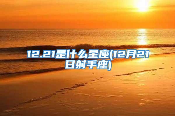 12.21是什么星座(12月21日射手座)