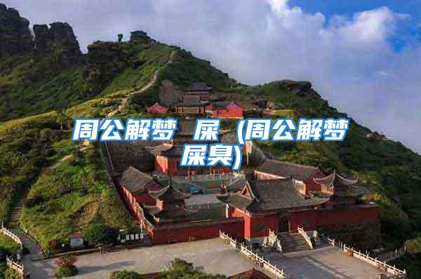 周公解梦 屎 (周公解梦屎臭)