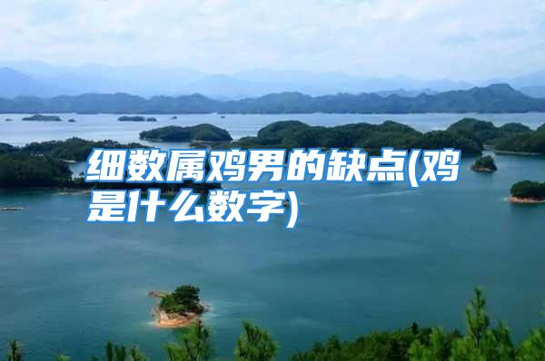 细数属鸡男的缺点(鸡是什么数字)
