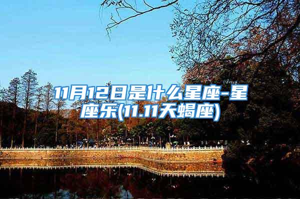 11月12日是什么星座-星座乐(11.11天蝎座)