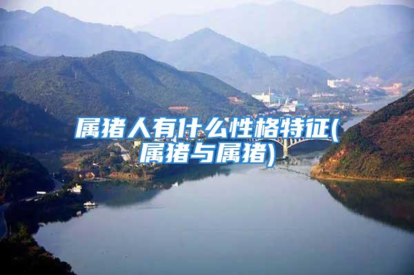 属猪人有什么性格特征(属猪与属猪)