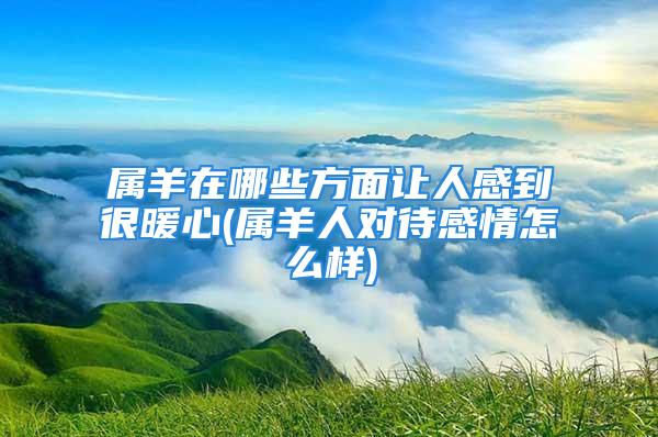 属羊在哪些方面让人感到很暖心(属羊人对待感情怎么样)