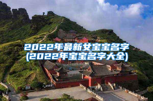 2022年最新女宝宝名字(2022年宝宝名字大全)