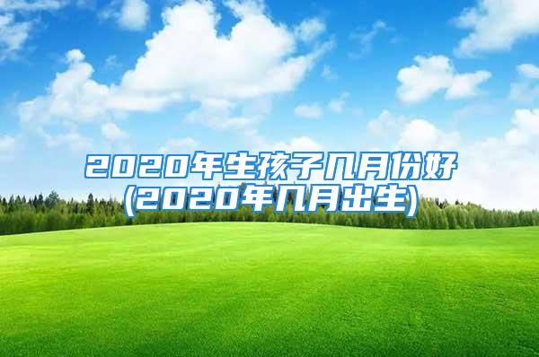 2020年生孩子几月份好(2020年几月出生)