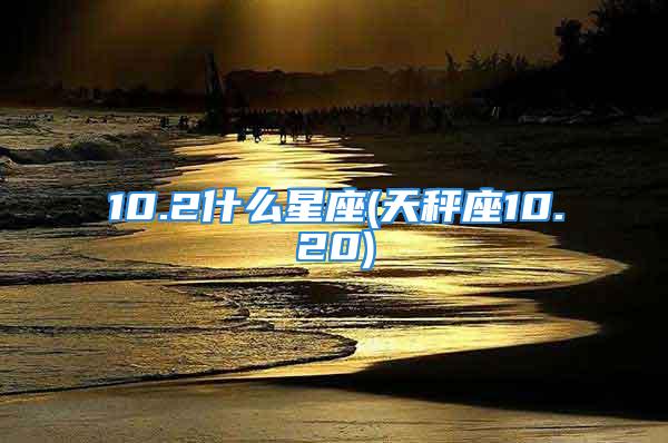 10.2什么星座(天秤座10.20)