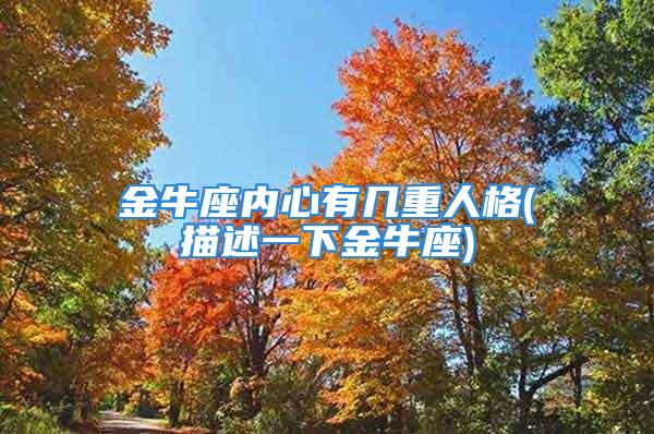 金牛座内心有几重人格(描述一下金牛座)
