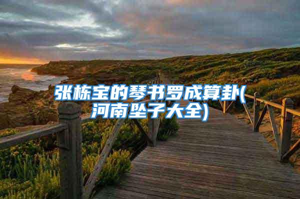 张栋宝的琴书罗成算卦(河南坠子大全)