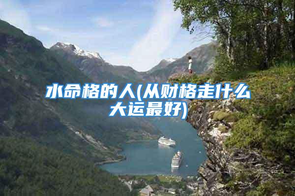 水命格的人(从财格走什么大运最好)