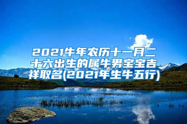 2021牛年农历十一月二十六出生的属牛男宝宝吉祥取名(2021年生牛五行)