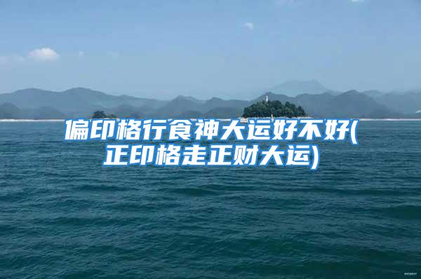 偏印格行食神大运好不好(正印格走正财大运)