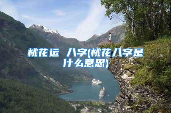 桃花运 八字(桃花八字是什么意思)