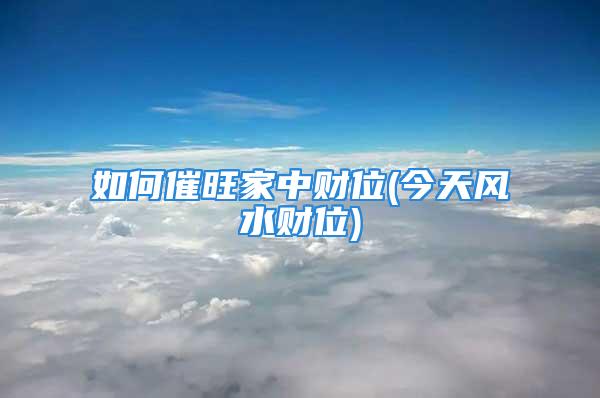 如何催旺家中财位(今天风水财位)