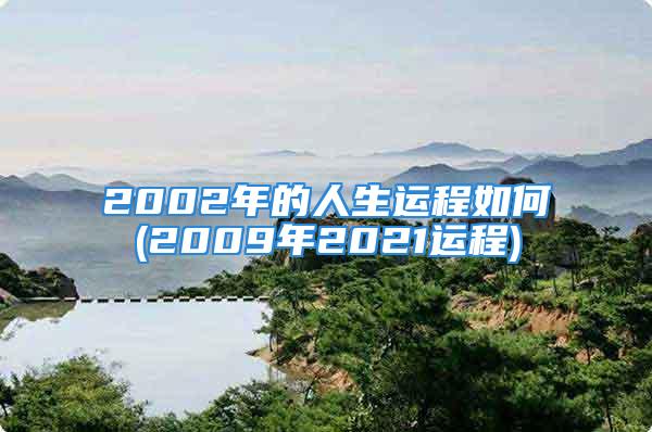 2002年的人生运程如何(2009年2021运程)