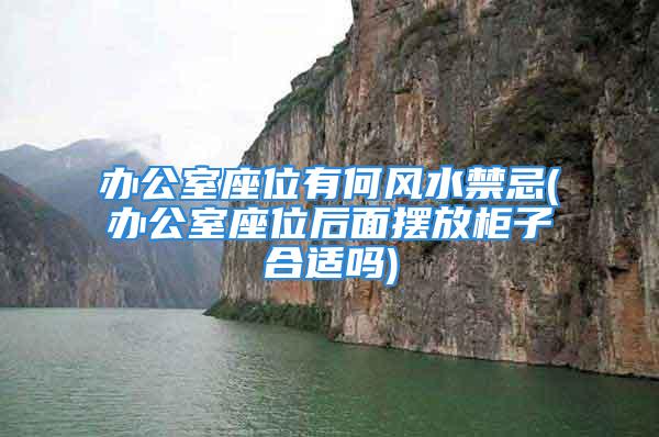 办公室座位有何风水禁忌(办公室座位后面摆放柜子合适吗)