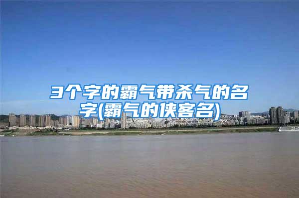 3个字的霸气带杀气的名字(霸气的侠客名)