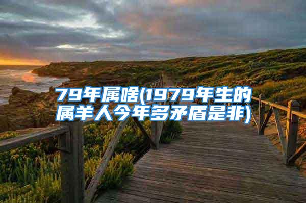 79年属啥(1979年生的属羊人今年多矛盾是非)