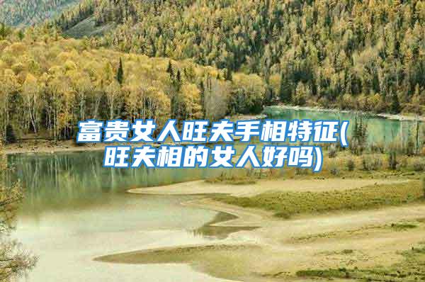 富贵女人旺夫手相特征(旺夫相的女人好吗)