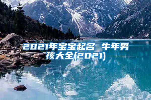 2021年宝宝起名 牛年男孩大全(2021)