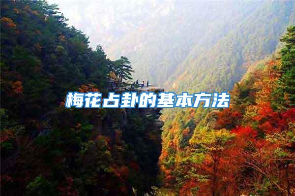梅花占卦的基本方法