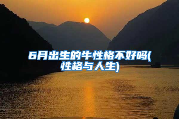 6月出生的牛性格不好吗(性格与人生)
