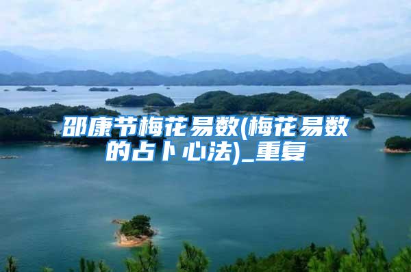 邵康节梅花易数(梅花易数的占卜心法)_重复