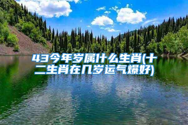 43今年岁属什么生肖(十二生肖在几岁运气爆好)