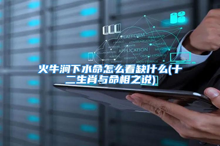 火牛涧下水命怎么看缺什么(十二生肖与命相之说)
