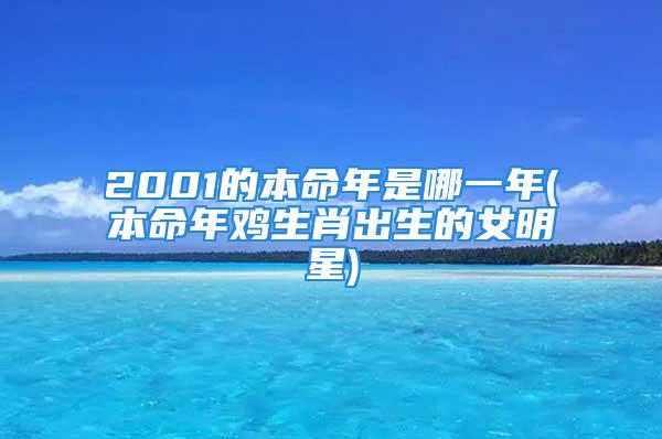 2001的本命年是哪一年(本命年鸡生肖出生的女明星)