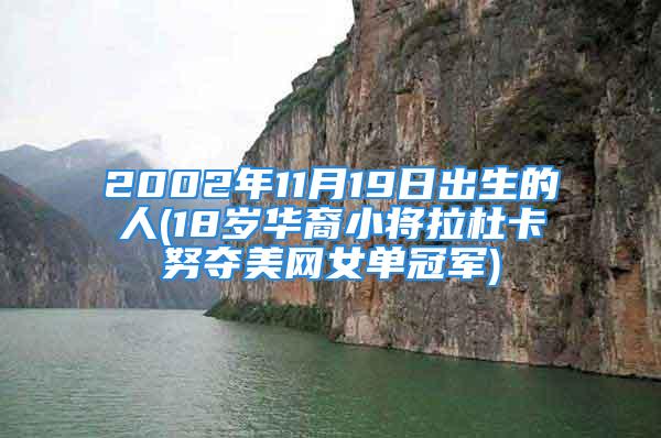 2002年11月19日出生的人(18岁华裔小将拉杜卡努夺美网女单冠军)