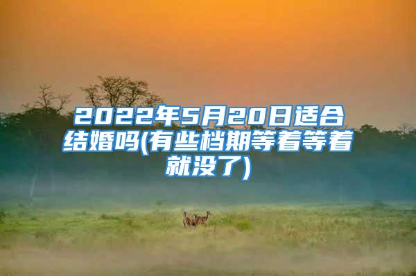 2022年5月20日适合结婚吗(有些档期等着等着就没了)