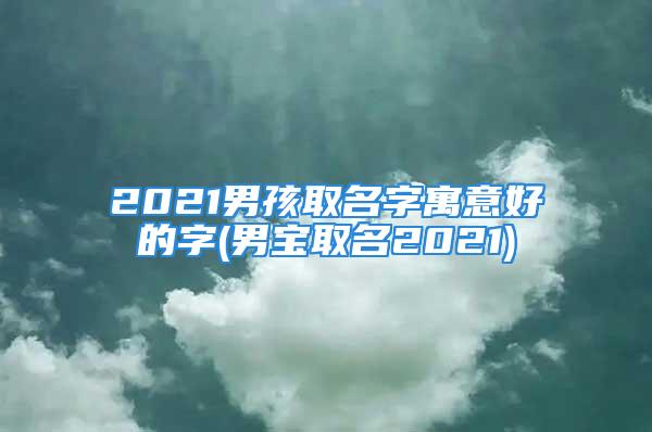 2021男孩取名字寓意好的字(男宝取名2021)