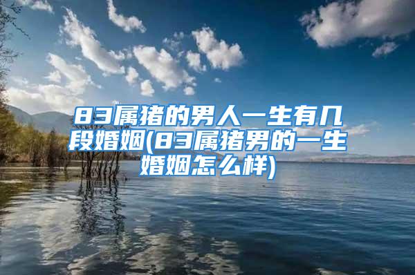 83属猪的男人一生有几段婚姻(83属猪男的一生婚姻怎么样)