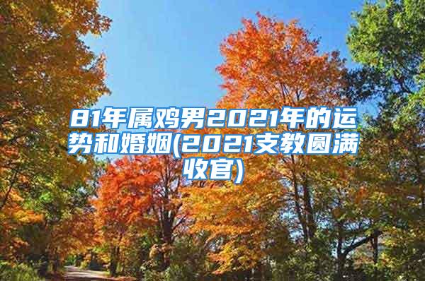 81年属鸡男2021年的运势和婚姻(2021支教圆满收官)
