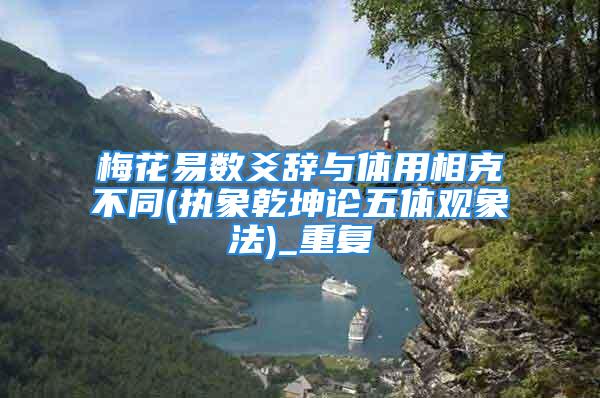 梅花易数爻辞与体用相克不同(执象乾坤论五体观象法)_重复