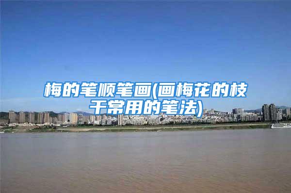 梅的笔顺笔画(画梅花的枝干常用的笔法)