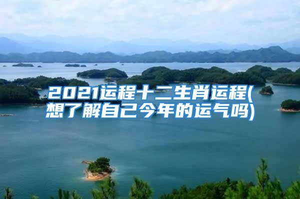 2021运程十二生肖运程(想了解自己今年的运气吗)