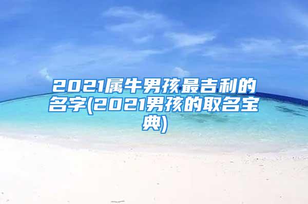 2021属牛男孩最吉利的名字(2021男孩的取名宝典)