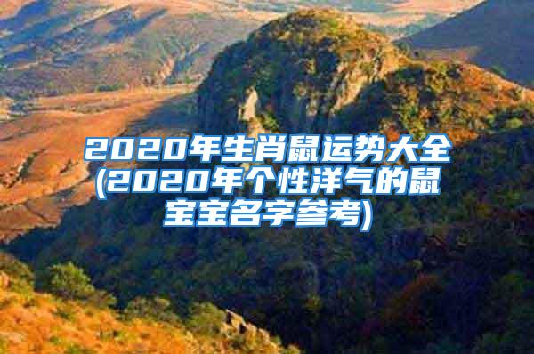 2020年生肖鼠运势大全(2020年个性洋气的鼠宝宝名字参考)