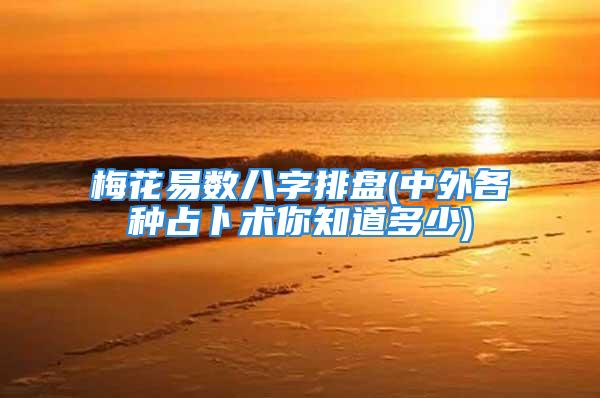 梅花易数八字排盘(中外各种占卜术你知道多少)