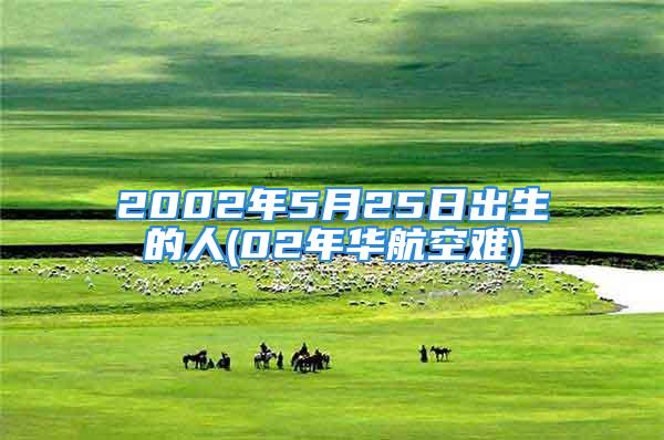 2002年5月25日出生的人(02年华航空难)