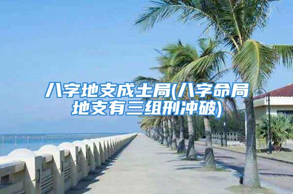 八字地支成土局(八字命局地支有三组刑冲破)