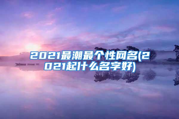 2021最潮最个性网名(2021起什么名字好)