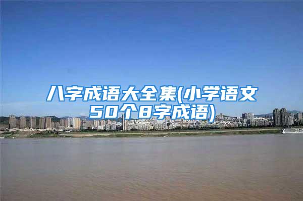 八字成语大全集(小学语文50个8字成语)