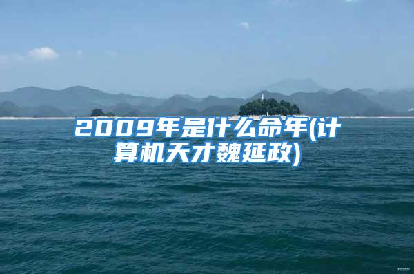 2009年是什么命年(计算机天才魏延政)