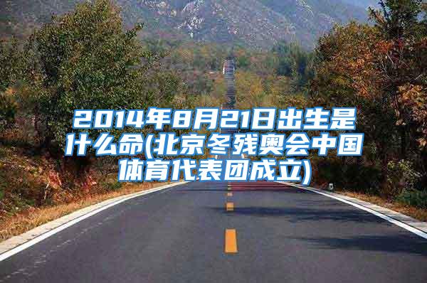 2014年8月21日出生是什么命(北京冬残奥会中国体育代表团成立)