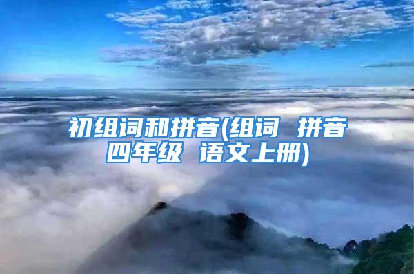 初组词和拼音(组词 拼音四年级 语文上册)