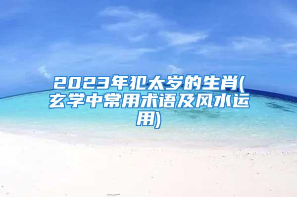 2023年犯太岁的生肖(玄学中常用术语及风水运用)
