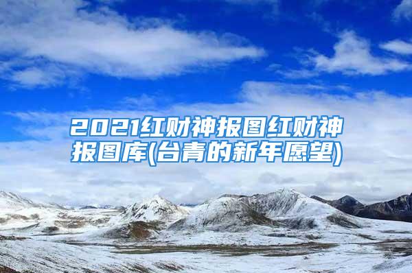 2021红财神报图红财神报图库(台青的新年愿望)