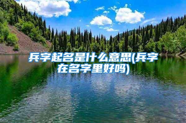 兵字起名是什么意思(兵字在名字里好吗)