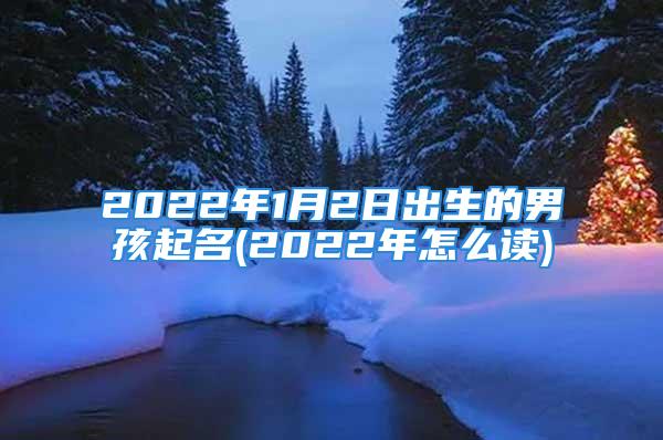 2022年1月2日出生的男孩起名(2022年怎么读)